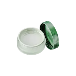 2oz / 60ml AS Plastic Straight Sided Loose Powder Sifter Jar with Mesh Screen & Custom Decorated Cap