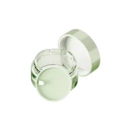 1.2oz / 36.7ml AS Plastic Straight Sided Face Moisturizer Jar with Sealing Disc & High-Profile Cap