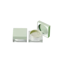 2.44oz / 72.2ml AS Straight Sided Loose Powder Mesh Sifter Jar