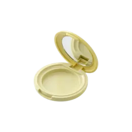 3.7g Single-Pan Round ABS & AS Powder Compact with Mirror