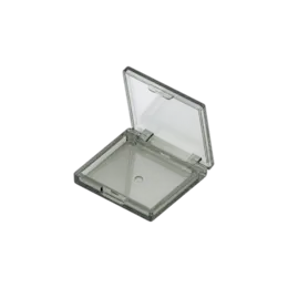8.7g Rectangular Fully Transparent ABS & AS Compact