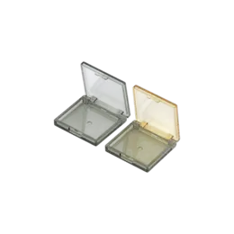 8.7g Rectangular Fully Transparent ABS & AS Compact