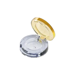 2.5g Thick-Wall Single-Pan Round Fully-Transparent ABS & AS Compact