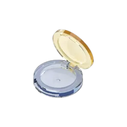 6.6g Thick-Wall Single-Pan Round Fully-Transparent ABS & AS Compact