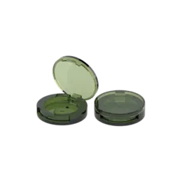 2.95g Thick-Wall Single-Pan Round Fully-Transparent ABS & AS Compact