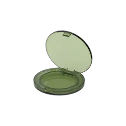 5.85g Thick-Wall Single-Pan Round Fully-Transparent ABS & AS Compact
