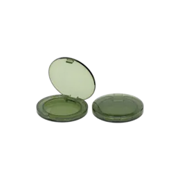 5.85g Thick-Wall Single-Pan Round Fully-Transparent ABS & AS Compact