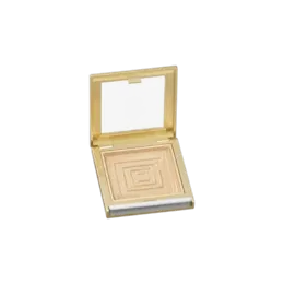 8.3g Single-Pan Square ABS & AS Powder Compact with Window & Push Button Closure