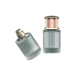 Pillar-Style Cylinder Zamac Perfume Bottle Cap & Overcap for Pumps & Sprayers