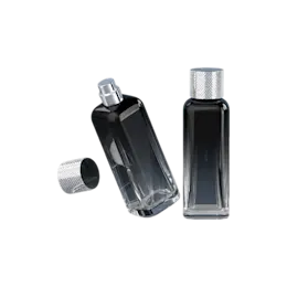Textured Cylinder Zamac Perfume Bottle Cap & Overcap for Pumps & Sprayers