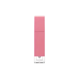 0.21oz / 6.1ml Thick-Wall PETG Square Lip Gloss Tube with Transparent Base, ABS Cap & Customizable Wand Applicator