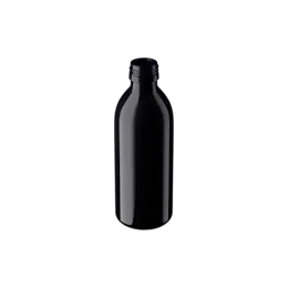 8.5oz / 250ml Light-Protective Violet Glass Boston Round Bottle with 28mm Pilfer Proof Finish