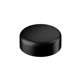 45-400 Black PET Lid with Violet Inlay