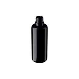 2oz / 60ml 18-DIN Violet Glass Round Dropper Bottle