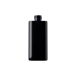 3.4oz / 100ml 20-410 Violet Glass Square Cosmetic Bottle