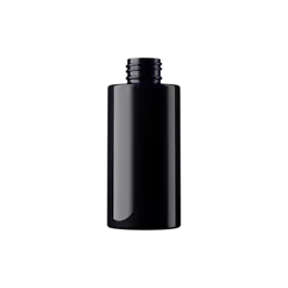 3.4oz / 100ml 24-410 Violet Glass Cylinder Cosmetic Bottle