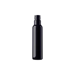 8.5oz / 250ml Light-Protective Violet Glass Round Oil Bottle, CPR47