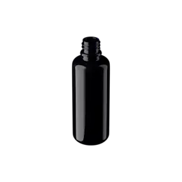 1.7oz / 50ml 18-DIN Violet Glass Round Dropper Bottle