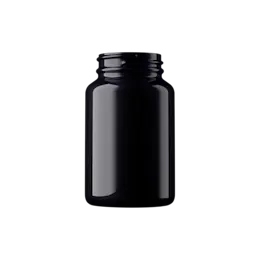 5oz / 150ml 45-400 Light-Protective Violet Glass Round Vitamin Jar