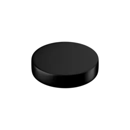 45-400 Black Tinplate Lid with Violet Inlay