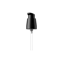 20-410 Black PP Slim Serum/Treatment Pump, 0.15cc Dosage