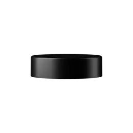 52mm Black PP Lid with Violet Inlay