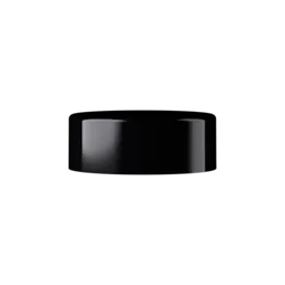 29mm Black PP Lid with Violet Inlay