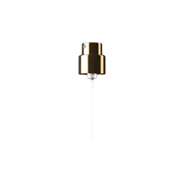 18-400 Gold Aluminum Fine Mist Sprayer, 0.07cc Dosage