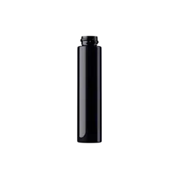0.51oz / 15ml 18-400 Violet Glass Slim Cylinder Cosmetic Bottle