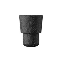 27.5mm Black Synthetic Tapered Stopper Plug