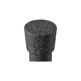 27.5mm Black Synthetic Tapered Stopper Plug
