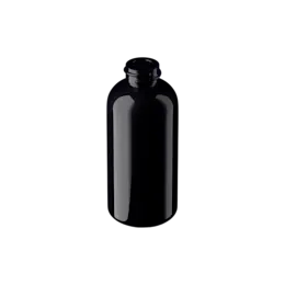 1oz / 30ml 18-400 Violet Glass Boston Round Cosmetic Bottle
