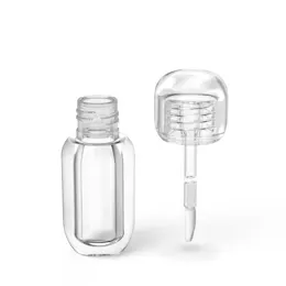 3.5ml / 0.12oz PETG Cylinder Lip Gloss, Lip Oil, or Concealer Tube with Domed Cap