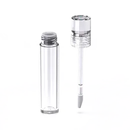 5ml / 0.17oz PETG Slim Cylinder Lip Gloss, Lip Oil, or Concealer Tube