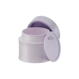 1.7oz / 50ml PP Flared Cosmetic Jar with Screw-On Cap & Sealing Disc with 48mm Neck