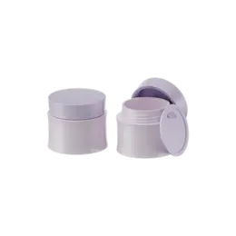 1.7oz / 50ml PP Flared Cosmetic Jar with Screw-On Cap & Sealing Disc with 48mm Neck