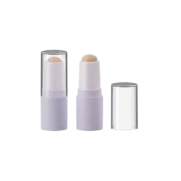 8g ABS Cylinder Jumbo Lipstick Tube with 14.4mm PP Bullet Cup & Clear PETG Cap