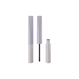 0.11oz / 3.3ml PET Mascara Tube with Angular Cap, Wand Applicator & Wiper