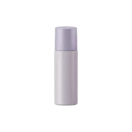 4.2oz / 125ml PET Cylinder Cosmetic Bottle with PP Orifice Reducer & Flush Cap