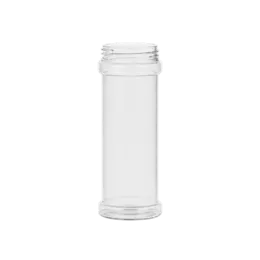 13oz Round 63-485 PET Spice Bottle with Recessed Label Panel