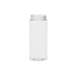 16oz Round 63-485 PET Spice Bottle with Recessed Label Panel