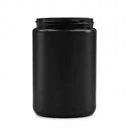 25oz / 739ml 89-400 HDPE Straight Sided Wide Mouth Jar