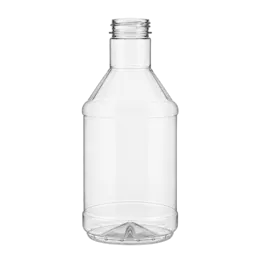 20oz / 591ml 38-400 PET Decanter Bottle with Label Panel