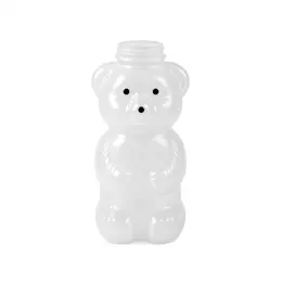 22oz / 651ml 38-400 LDPE Honey Bear Squeeze Bottle