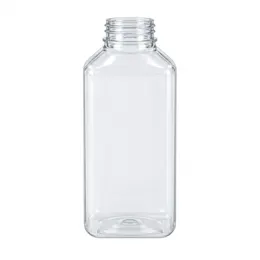 8oz / 237ml 38-IPEC PET Square Beverage Bottle