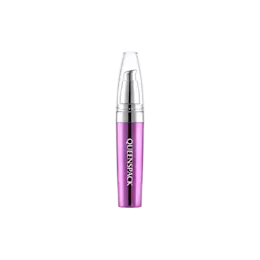 0.51oz / 15ml AS Slim Tapered Airless Pump Bottle with Clear AS Overcap, 0.22cc Dosage