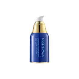 2oz / 60ml AS Round Airless Pump Bottle with Clear Acrylic Overcap, 0.2cc Dosage