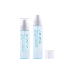 3.4oz / 100ml PET Slim Cylinder 360-Degree Spray Bottle with Clear Overcap