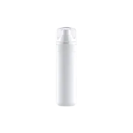 2.7oz / 80ml Clear PET Round Spray Bottle with Fine Mist Sprayer & Clear Rounded Overcap