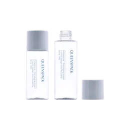 3.4oz / 100ml PET Cylinder Cosmetic Bottle with PE Orifice Reducer & ABS Threaded Closure